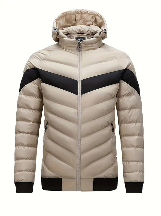 Veste Hiver Chaude Imprimée pour Homme - LuxeStyle