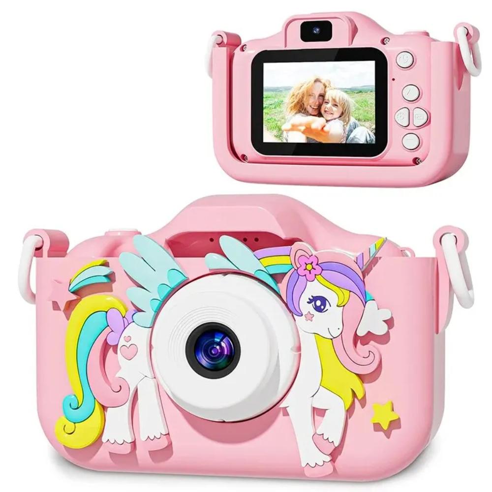 Appareil photo enfant créatif licorne rose - LuxeStyle