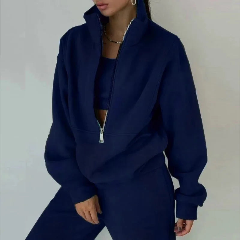 Tenue décontractée femme hiver confortable - luxestyle