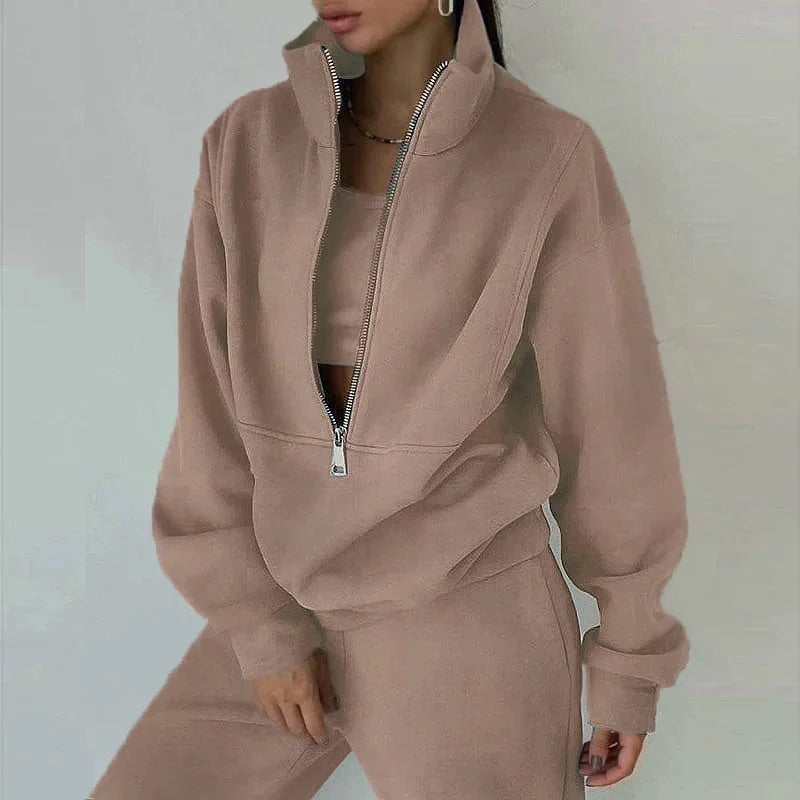 Tenue décontractée femme hiver confortable