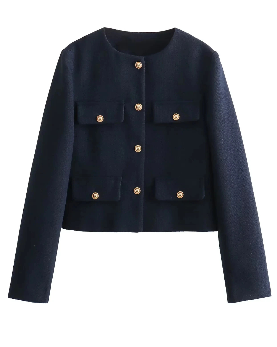 Veste Féminine Élégante - Taille Cintrée avec Fermeture Luxe - LuxeStyle