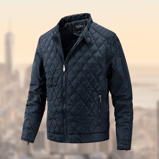 Veste polaire homme marine avec fermeture rapide - LuxeStyle