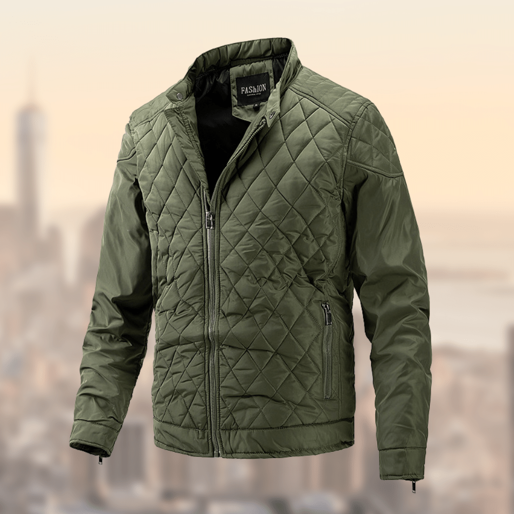 Veste polaire homme marine avec fermeture rapide