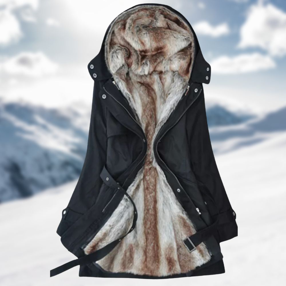 Parka Femme Mode Hiver Chaud et Élégant