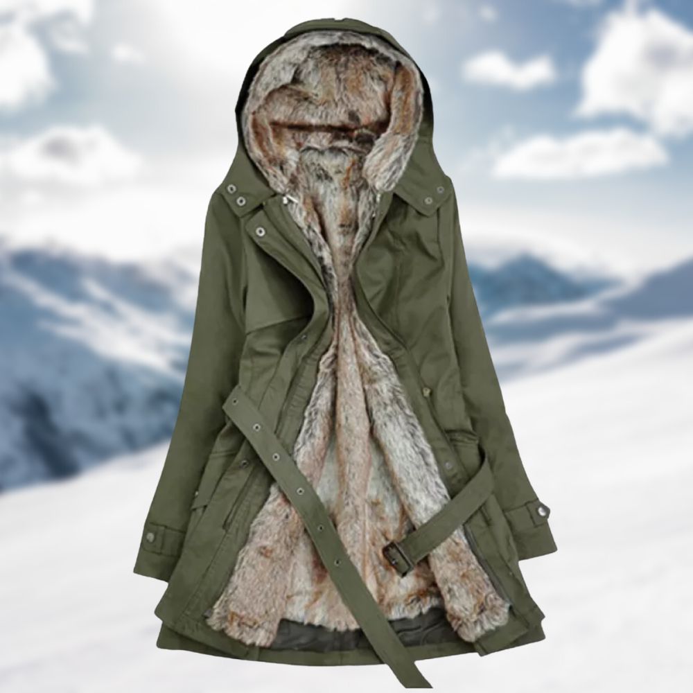 Parka Femme Mode Hiver Chaud et Élégant