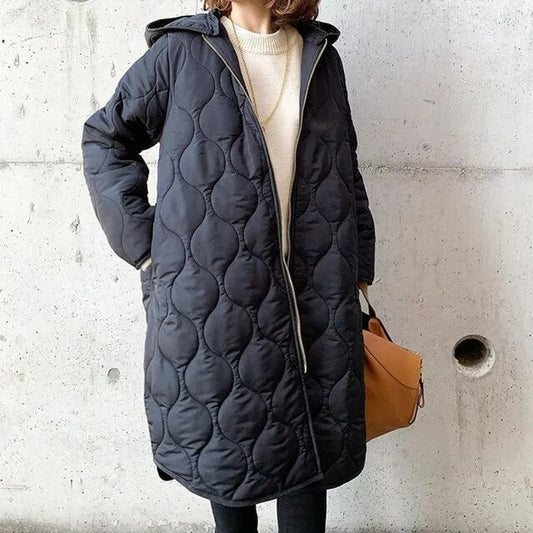 Veste Hiver Chic Capuche Féminine Pour Automne - LuxeStyle