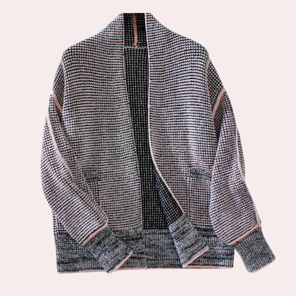 ADIRA - Cardigan Tricoté pour Femmes