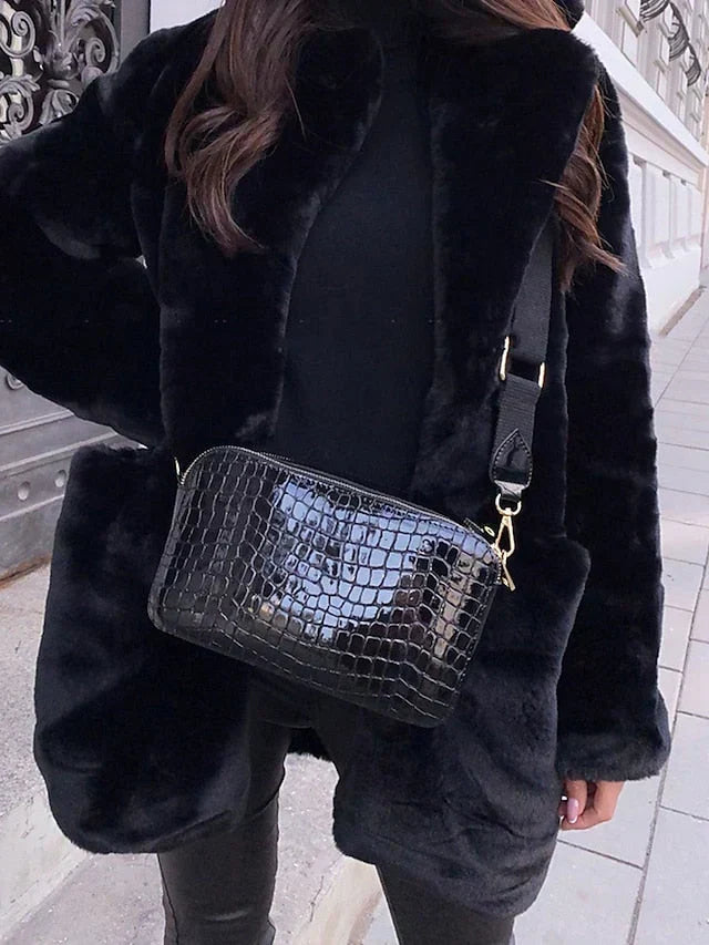 Manteau Femme Hiver Douillet Long