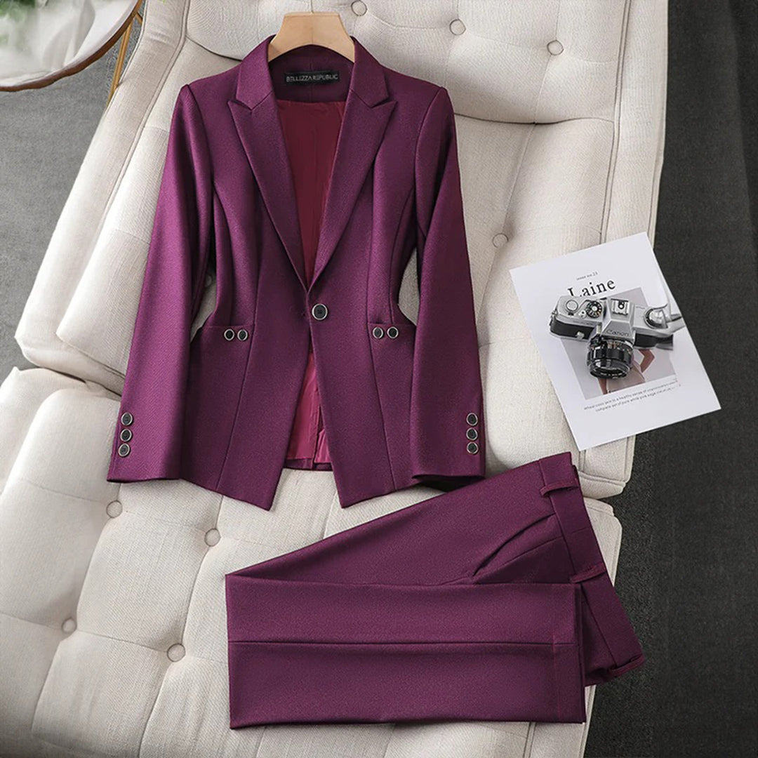 Costume Élégant Homme - Blazer et Pantalon Chic