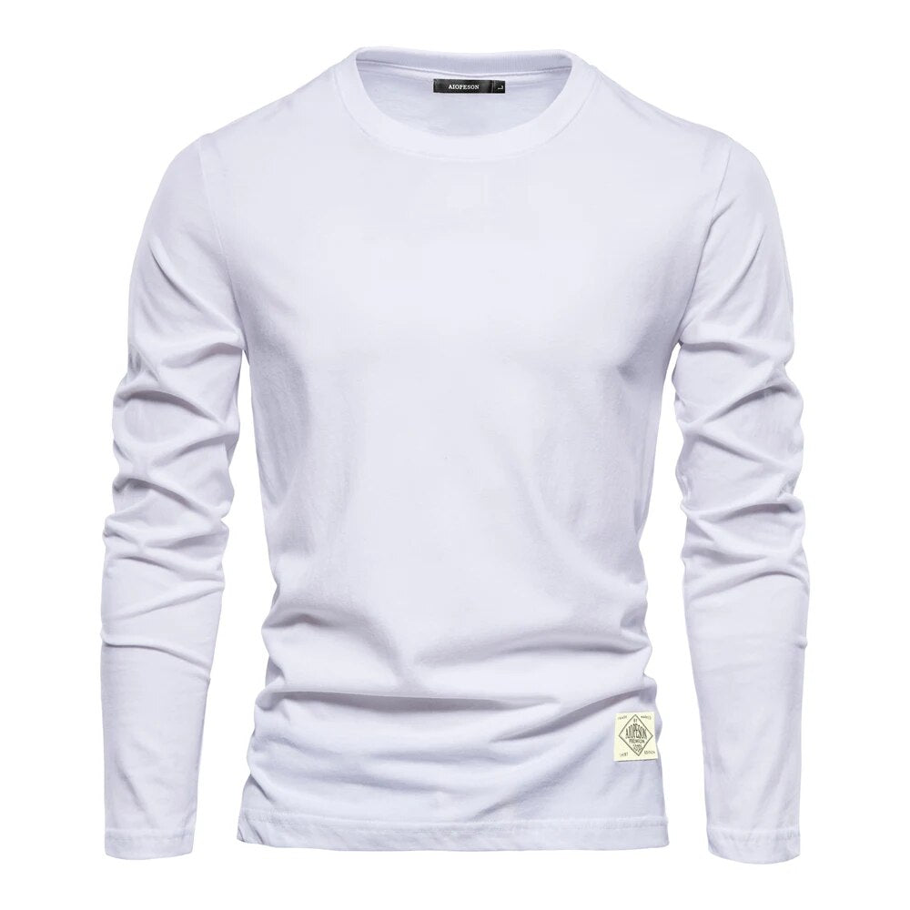 T-shirt Homme Élégant Manches Longues