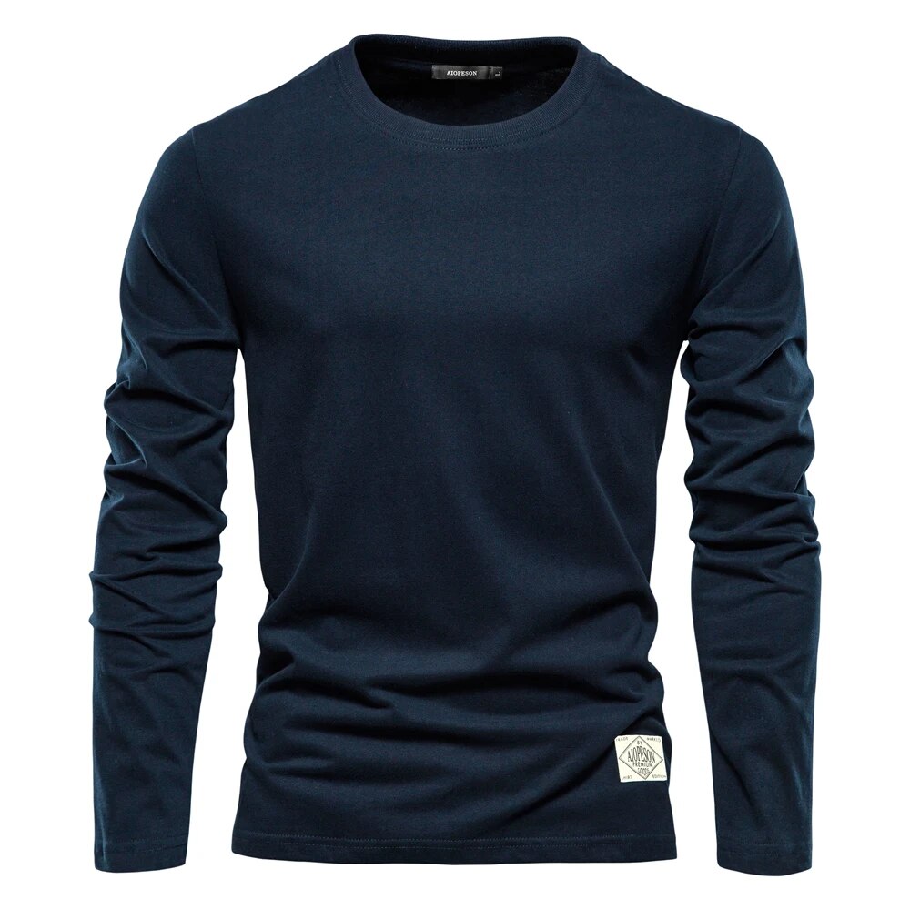 T-shirt Homme Élégant Manches Longues