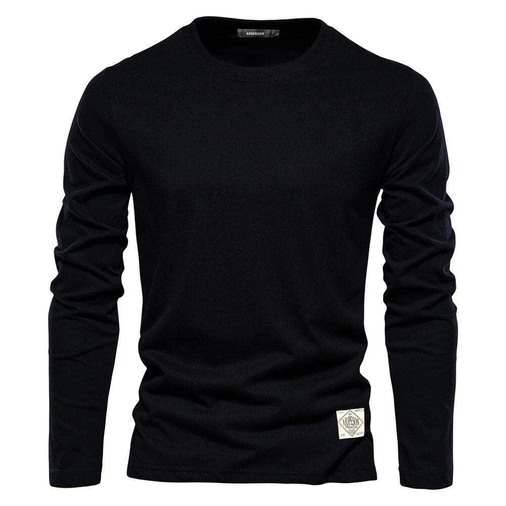 T-shirt Homme Élégant Manches Longues