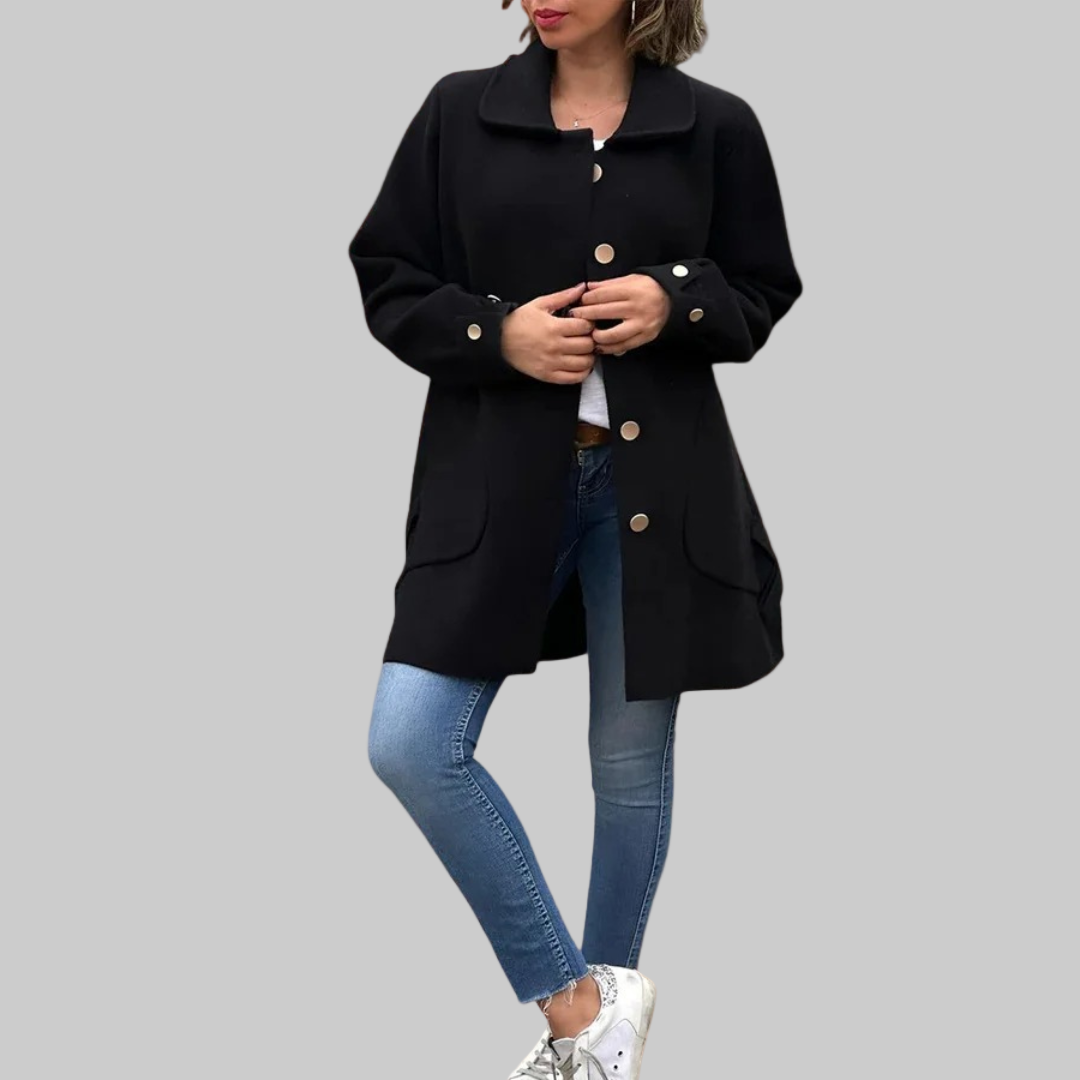 Manteau Femme Élégant Hiver Chaud