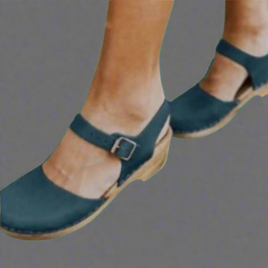Chaussures Hauts Talons Cuir Brun Élégantes