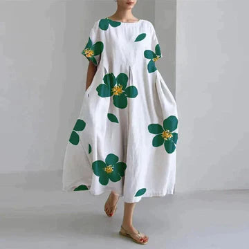 Robe Florale Chic Longue pour Femme
