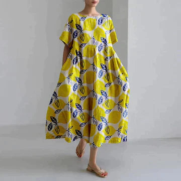 Robe Florale Chic Longue pour Femme