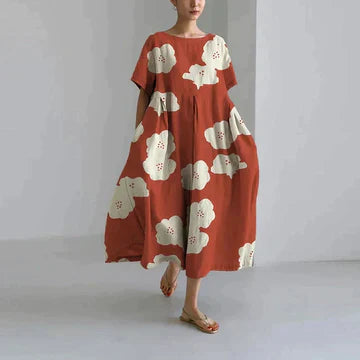 Robe Florale Chic Longue pour Femme