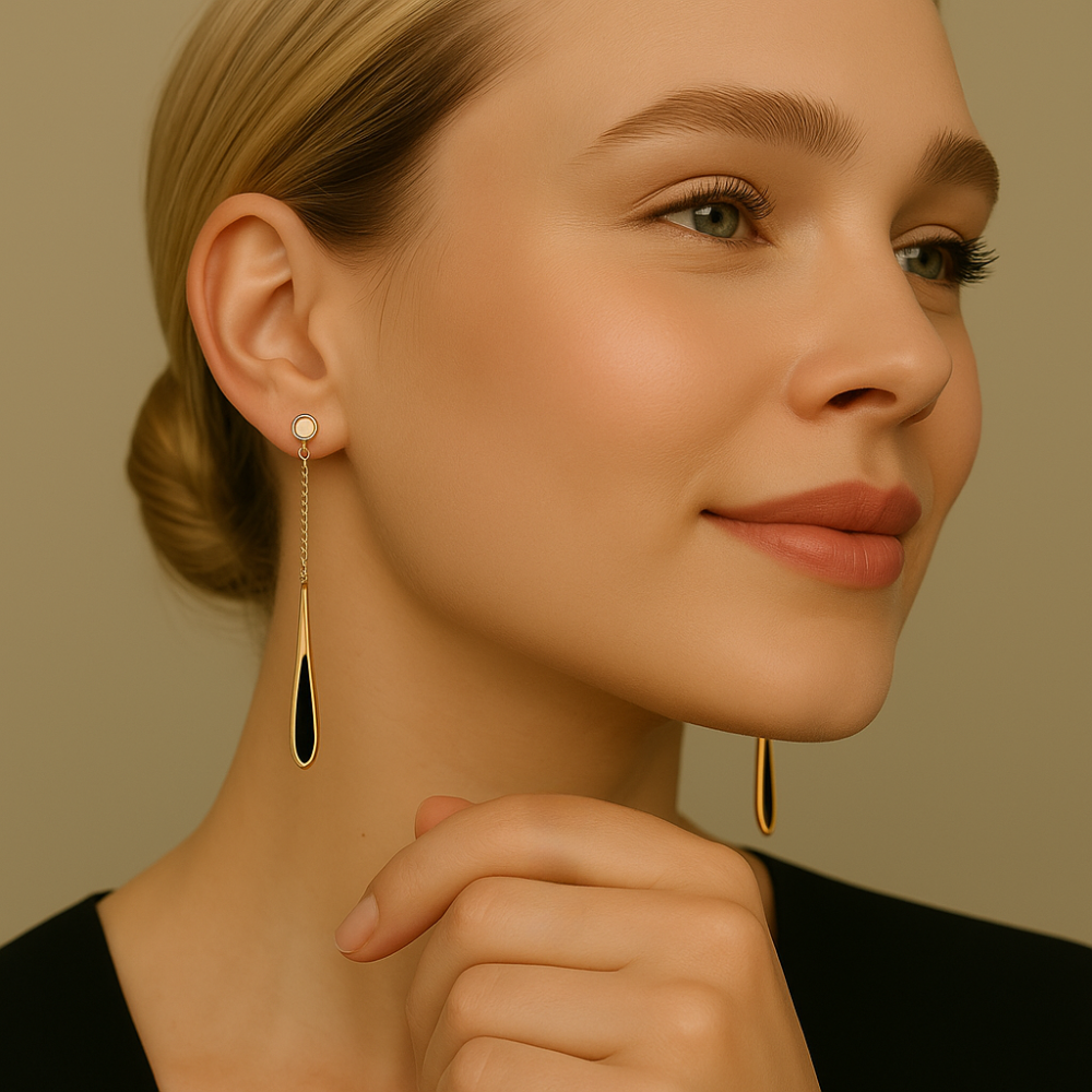 Boucles d'Oreilles Élégantes À Pampilles pour Femmes - LuxeStyle