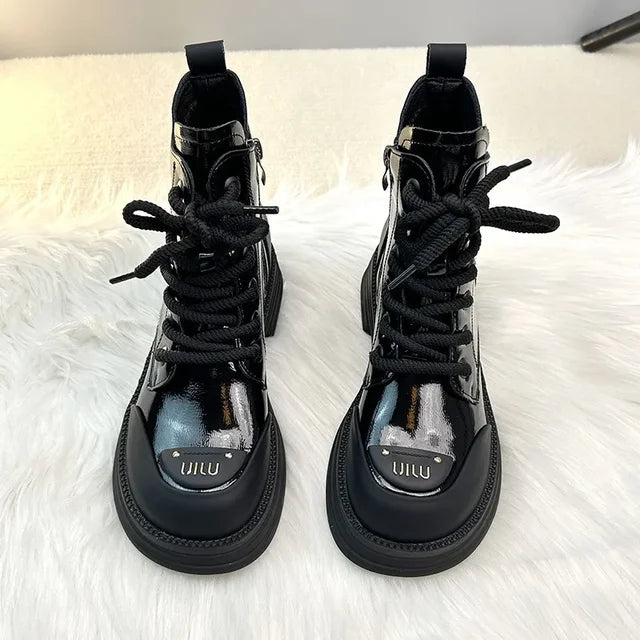 Bottines Femmes Élégantes et Robustes