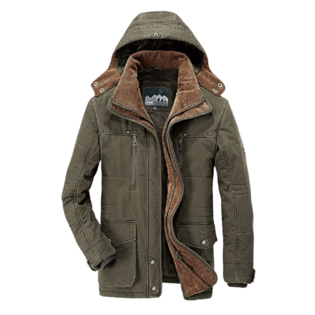 Veste Hiver Homme Élégante Longue