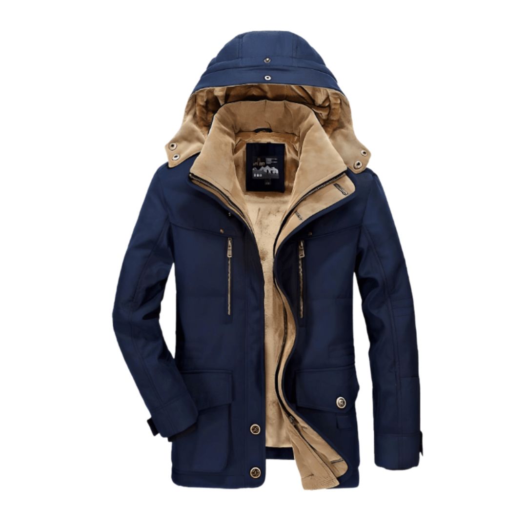 Veste Hiver Homme Élégante Longue