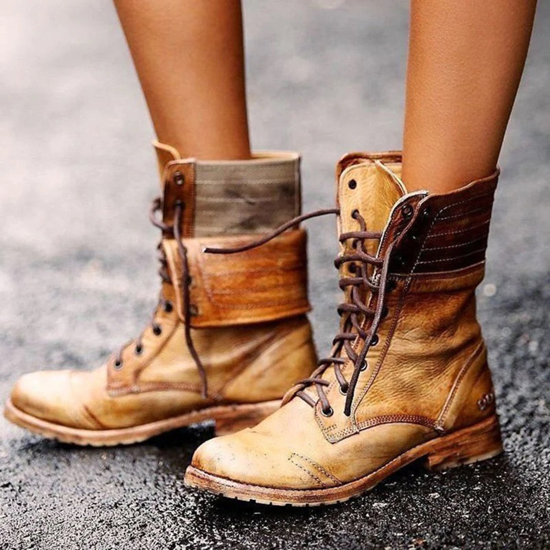 Bottes Femme Cuir Étanches