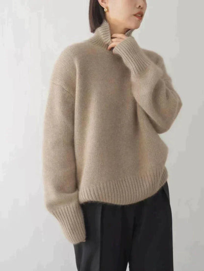 Pull Laine Châle Femme Chic Élégant