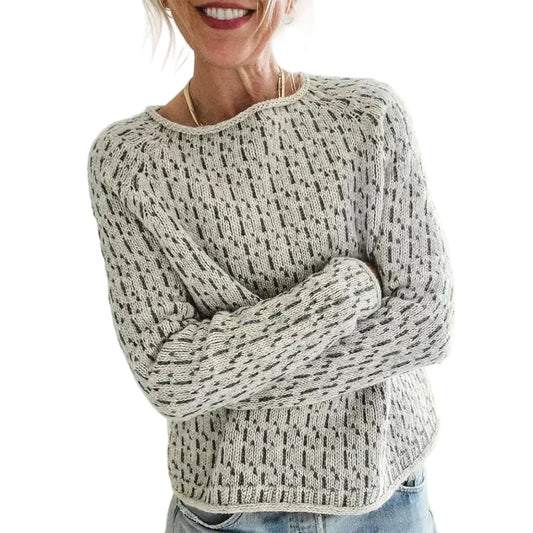 Pull Femme Col Rond Actuel - luxestyle