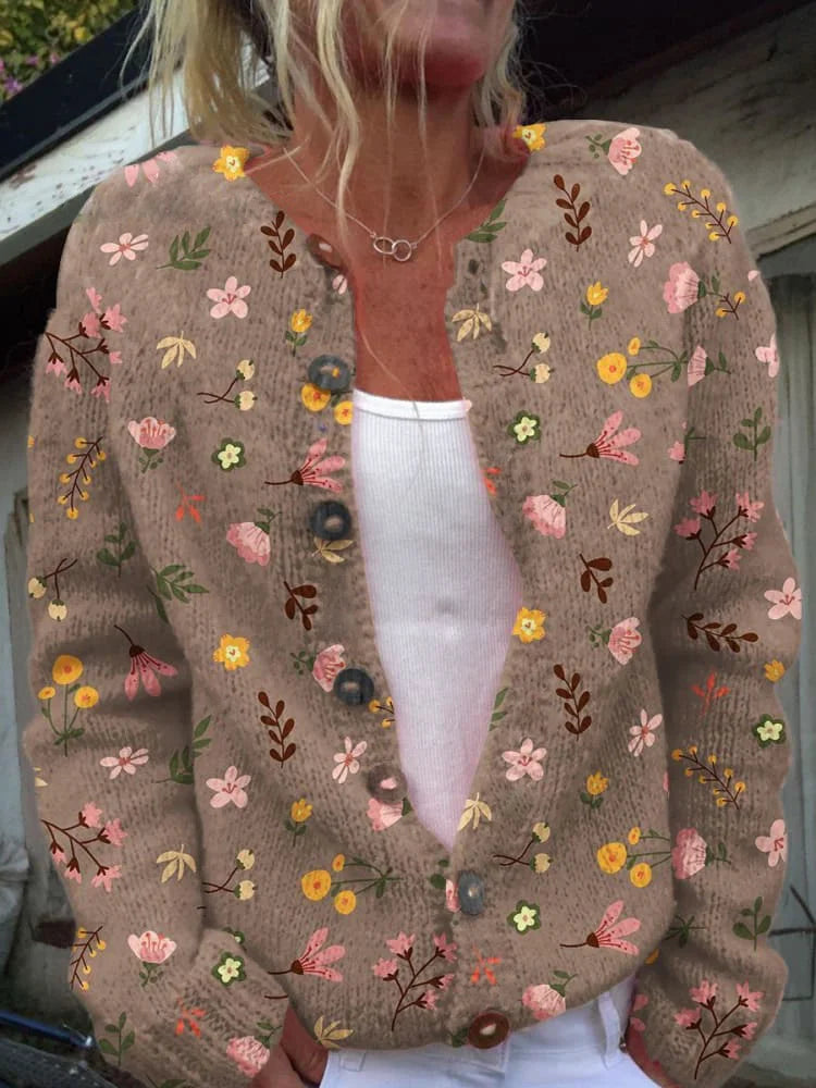 Cardigan Féminin Brodé Chic