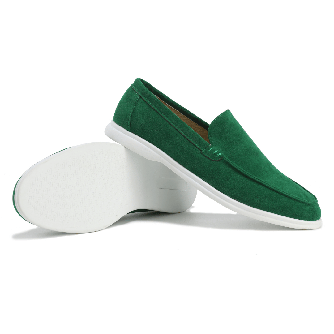Mocassins Homme Cuir Marine Élégant
