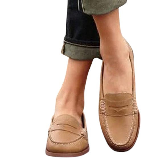 Mocassins Femmes Cuir Doux - Chaussures Élégantes Confort