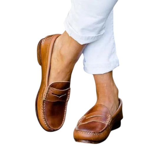 Mocassins Femmes Cuir Doux - Chaussures Élégantes Confort - LuxeStyle