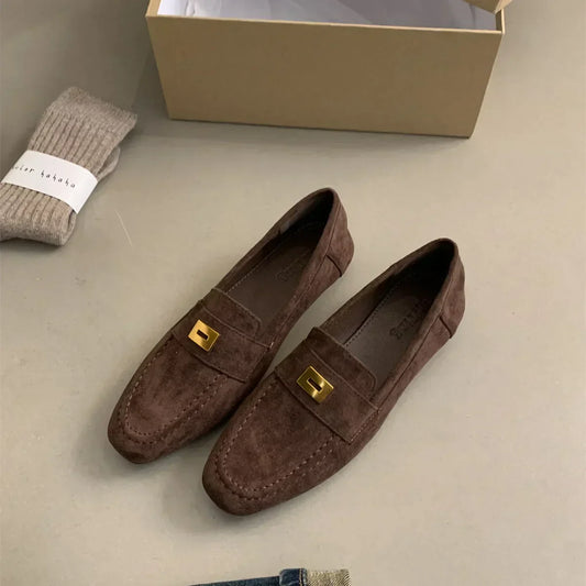 Mocassins Femmes Élégants en Cuir Souple & Confortable - LuxeStyle