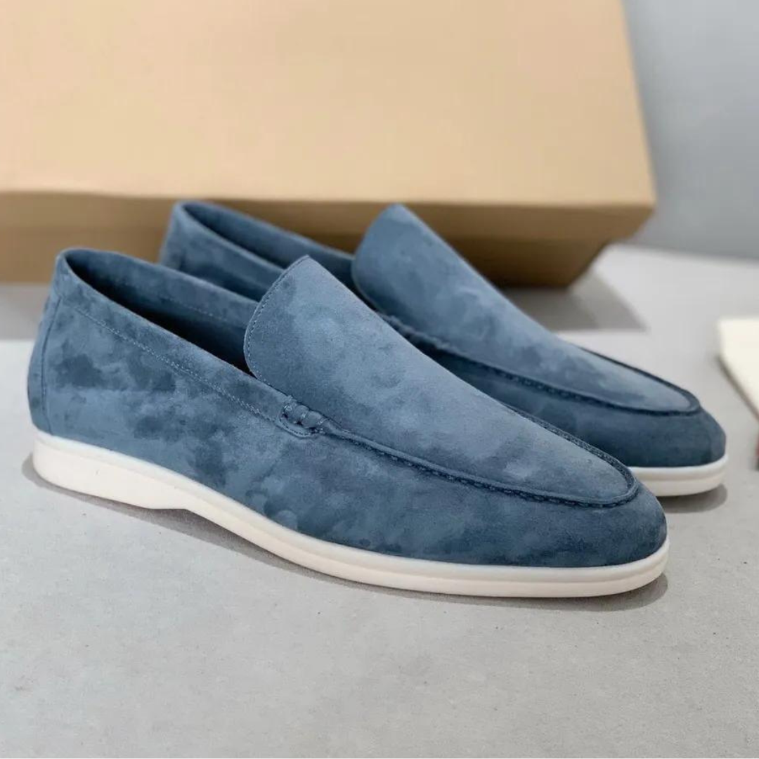 Chaussures Décontractées Homme - Mocassins Confortables en Cuir Souple