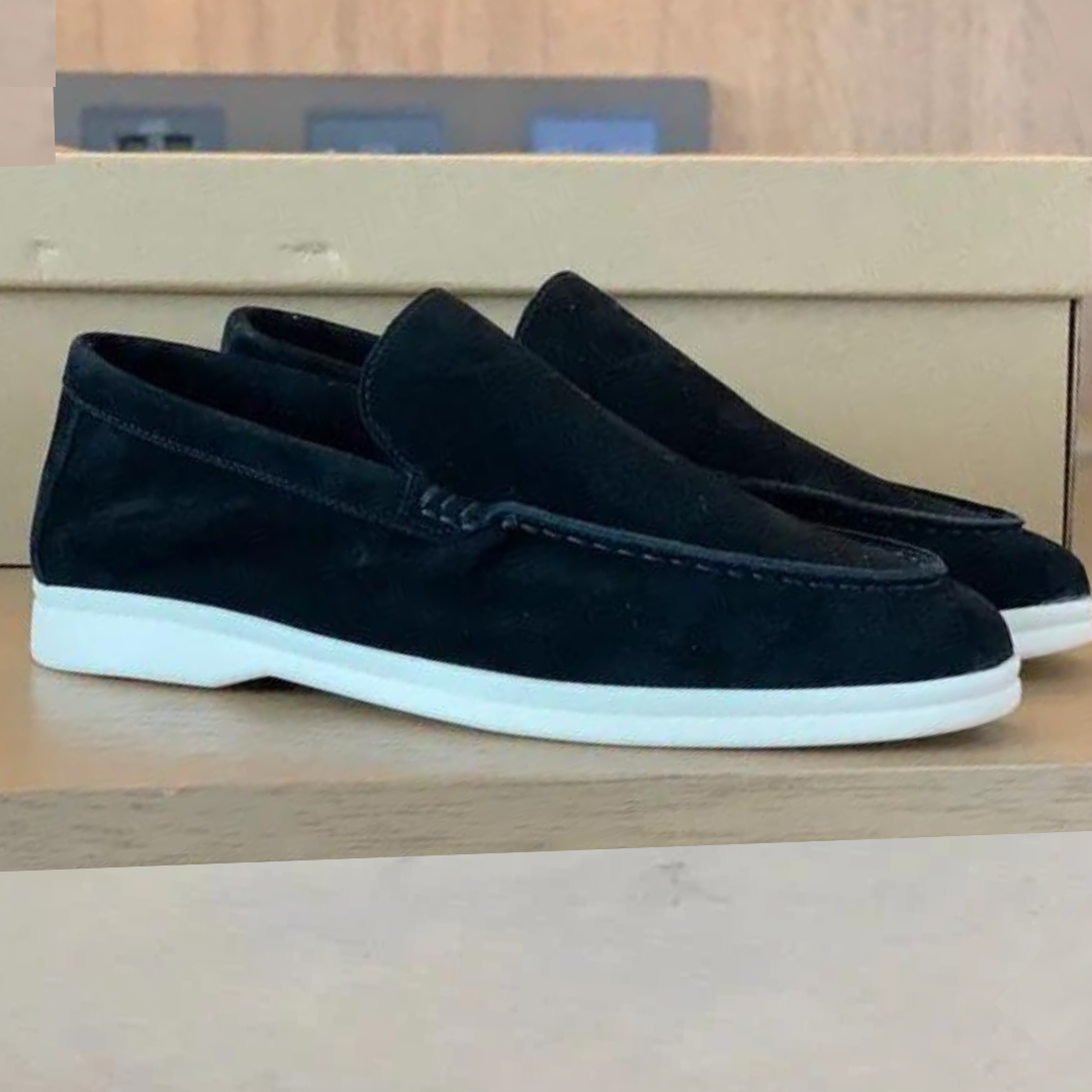 Chaussures Décontractées Homme - Mocassins Confortables en Cuir Souple