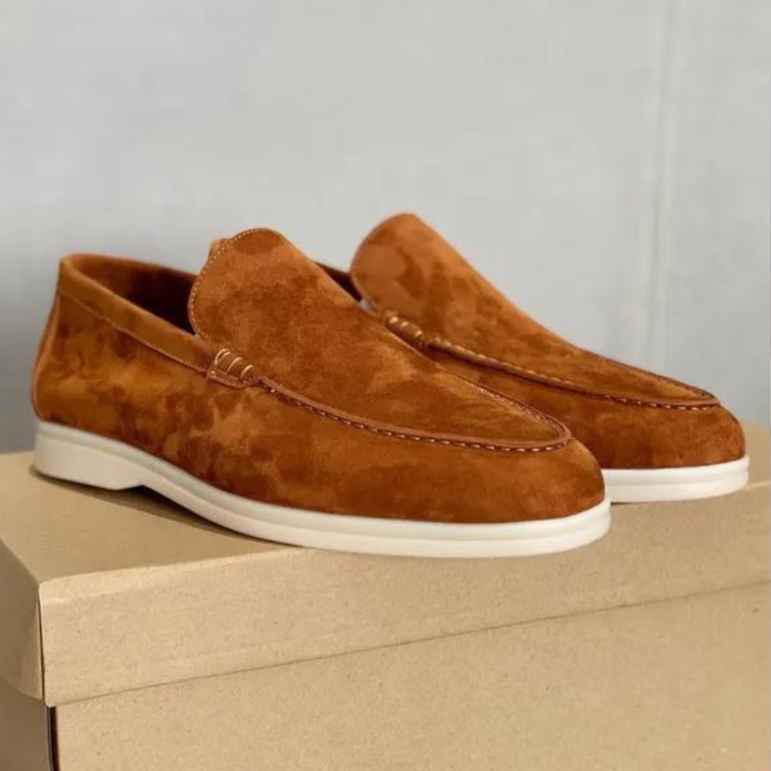 Chaussures Décontractées Homme - Mocassins Confortables en Cuir Souple