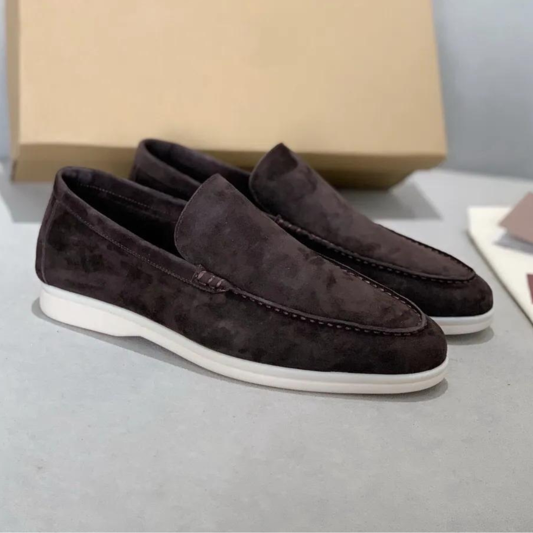 Chaussures Décontractées Homme - Mocassins Confortables en Cuir Souple