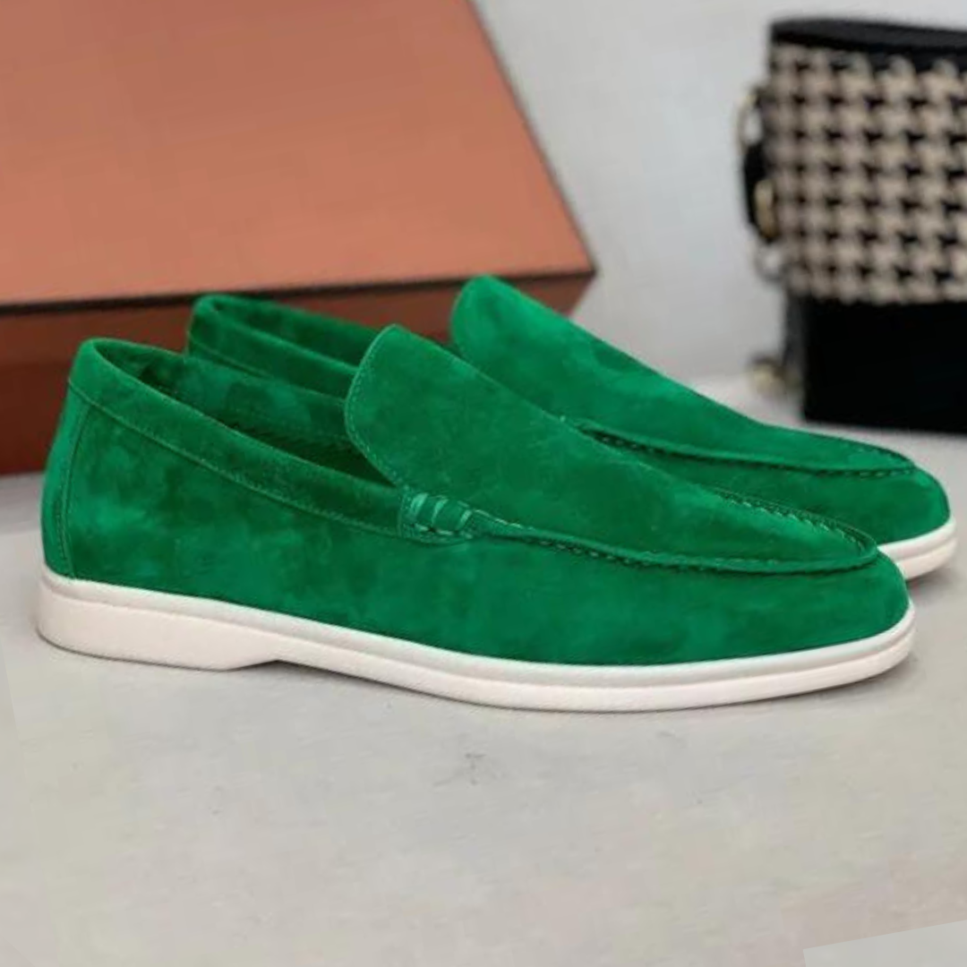 Chaussures Décontractées Homme - Mocassins Confortables en Cuir Souple