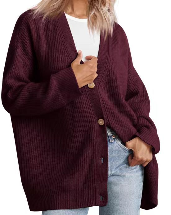 Cardigan Féminin Col en V Actuel