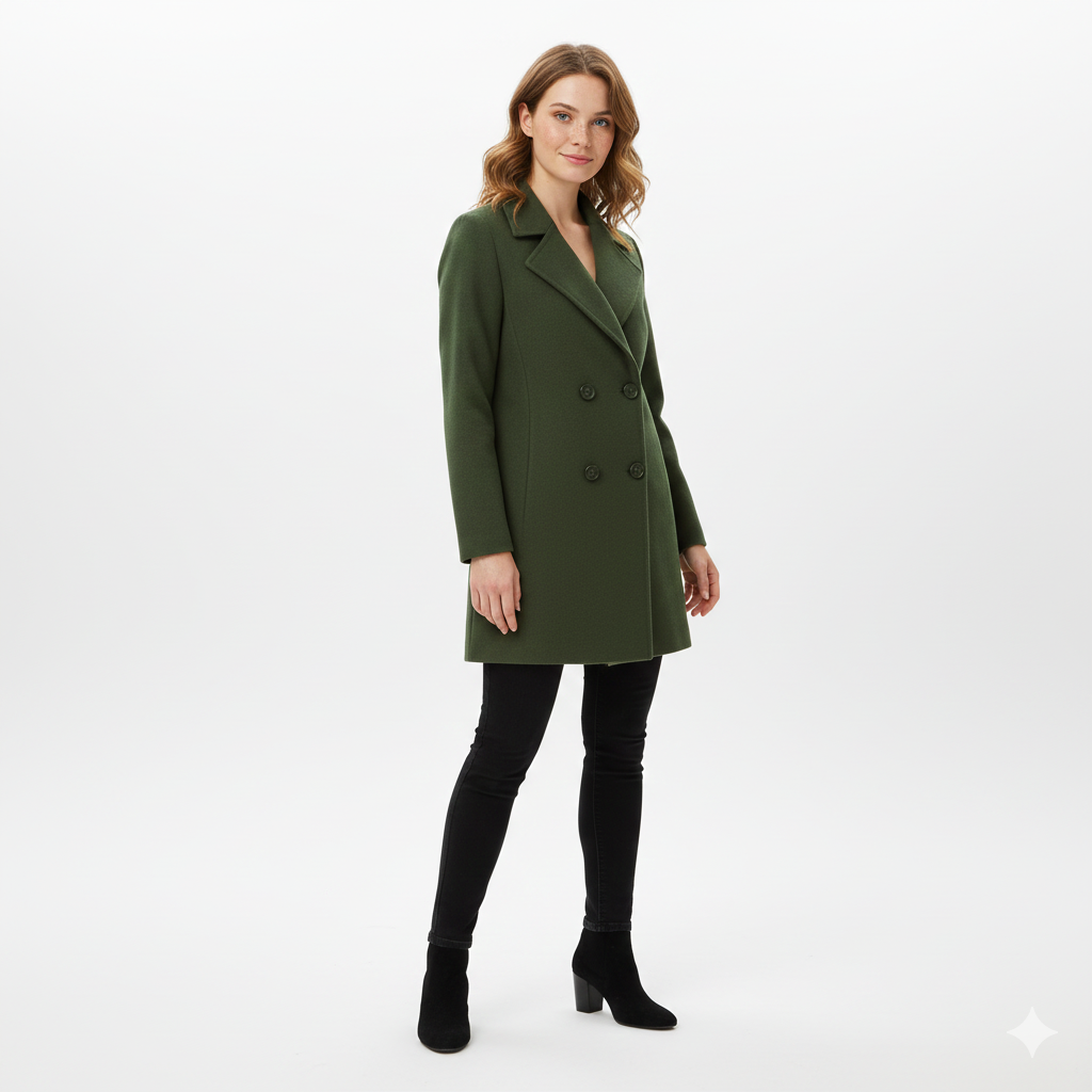 Manteau Hiver Laine Femme Élégant et Chic - LuxeStyle
