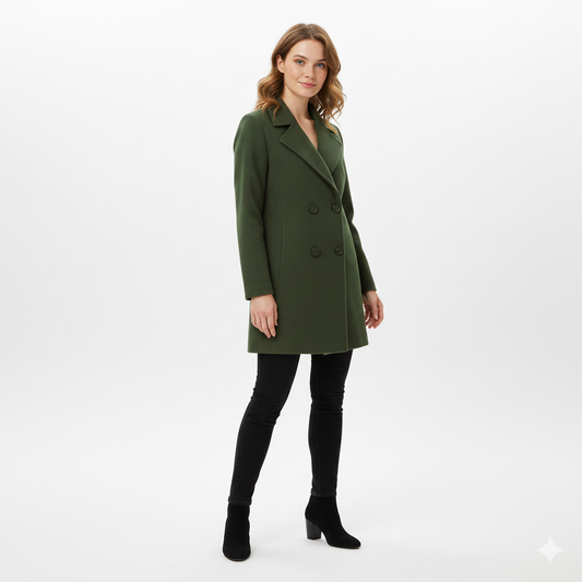 Manteau Hiver Laine Femme Élégant et Chic - LuxeStyle