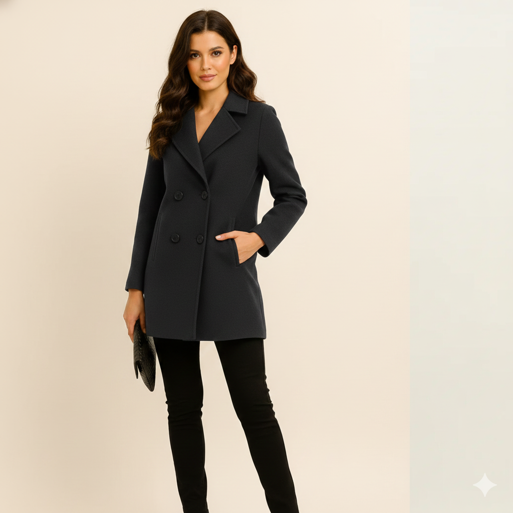 Manteau Hiver Laine Femme Élégant et Chic