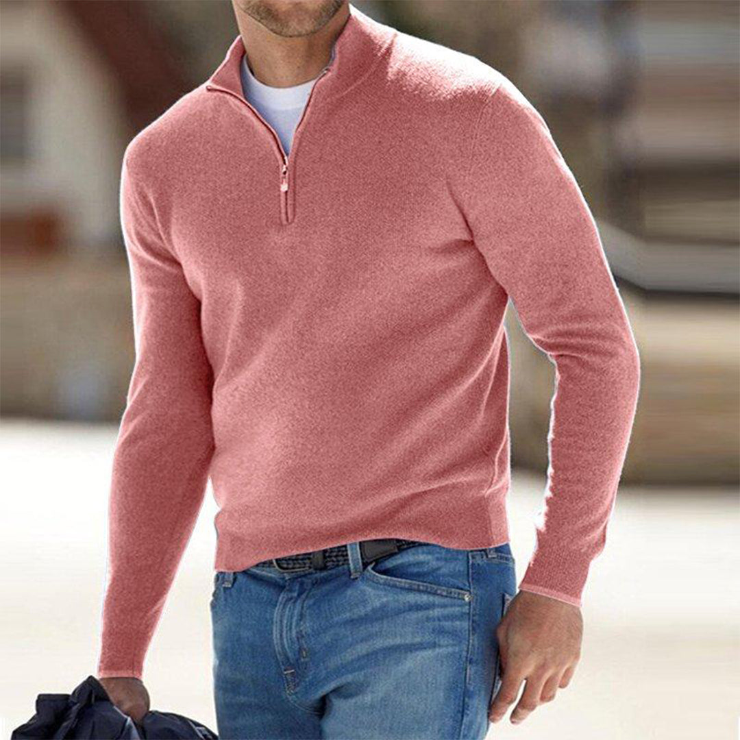 Chandail zippé Homme Hiver Chaud