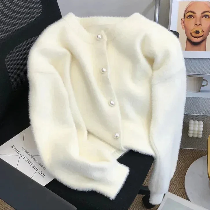 Cardigan Féminin Confortable Boutonné - luxestyle