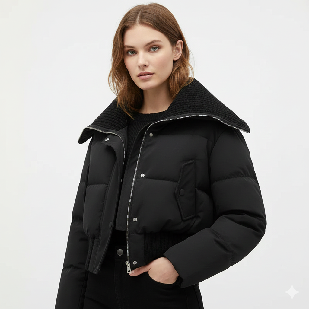 Veste Doudoune Féminine Élégante – Parka Légère et Chaude pour Femme en Hiver