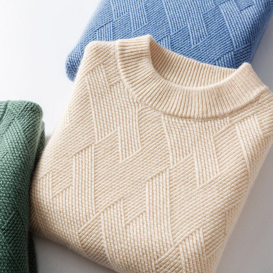 Pull Femme Décontracté à Carreaux Colorés - LuxeStyle