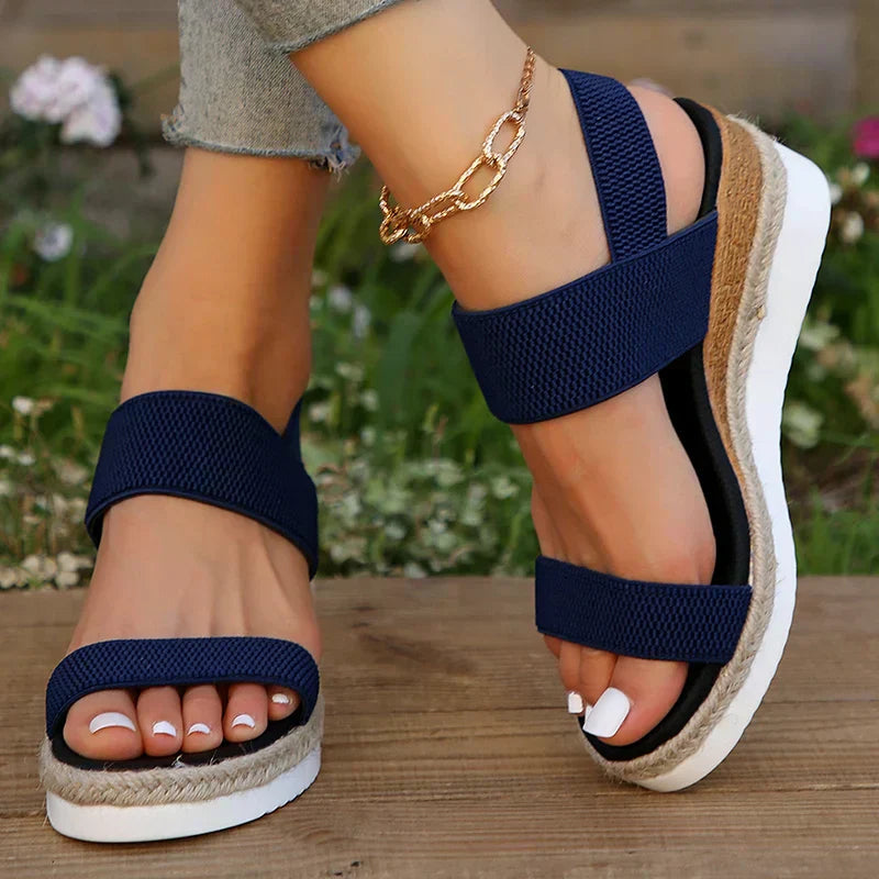 Sandales Plates-Formes Féminines Été Confortable