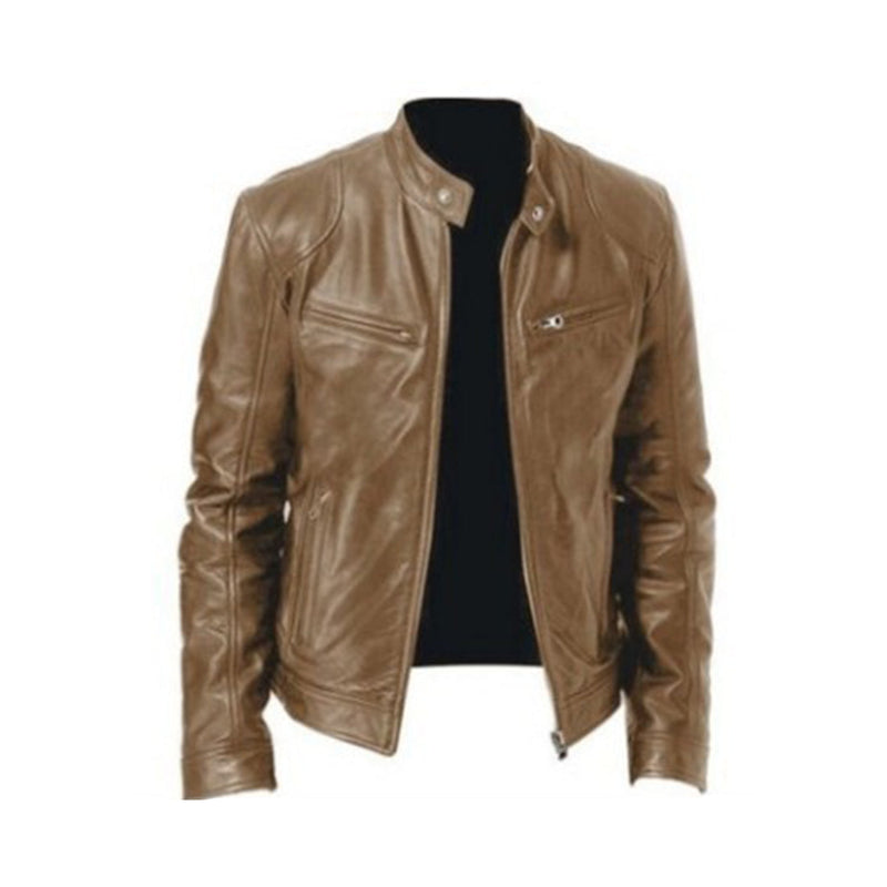 Blouson Moto Homme Rétro