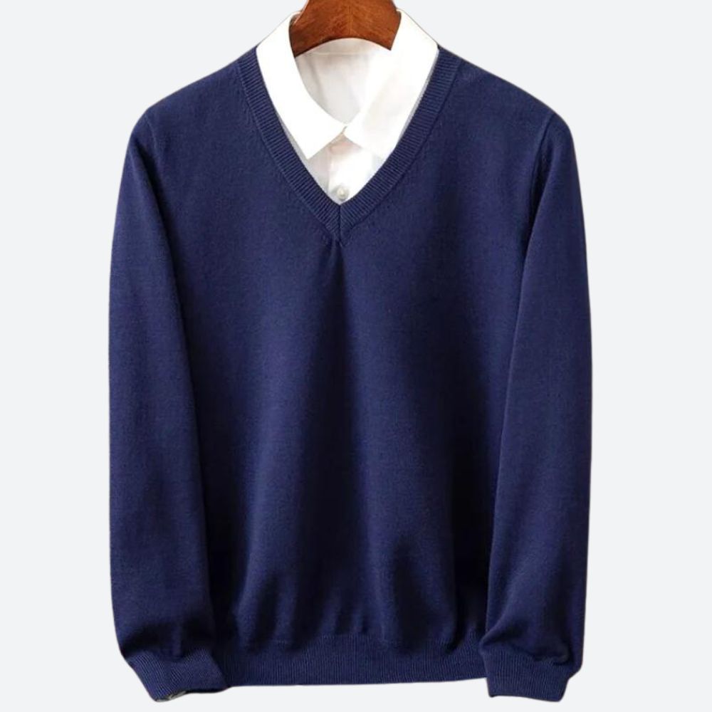 Malte™ – Pull Cachemire Homme Élégant et Confortable en Douceur