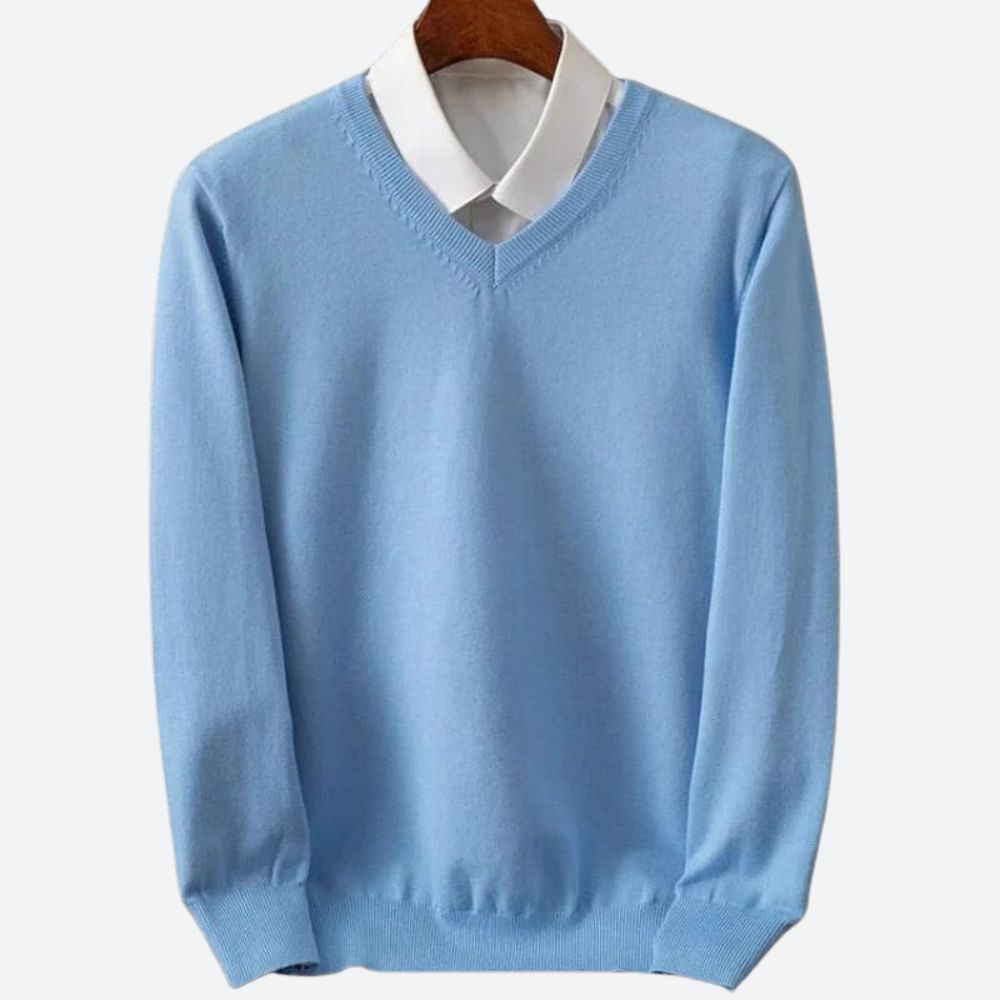 Malte™ – Pull Cachemire Homme Élégant et Confortable en Douceur